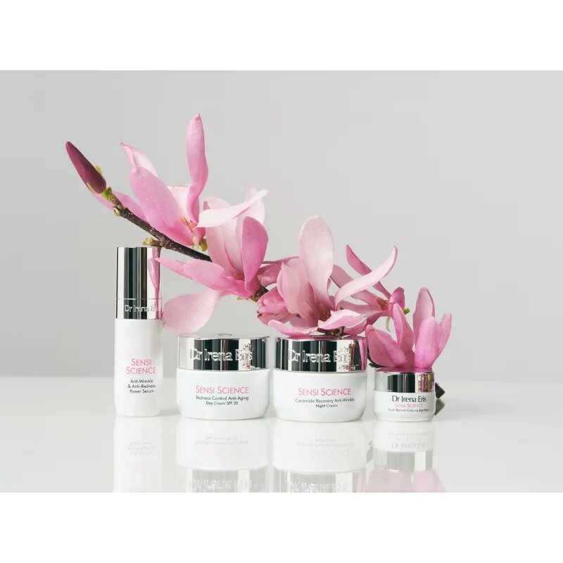 Dr Irena Eris Sensi Science Ceramide Recovery Anti-Wrinkle Night Cream regeneráló éjszakai krém a ráncok ellen 50 ml