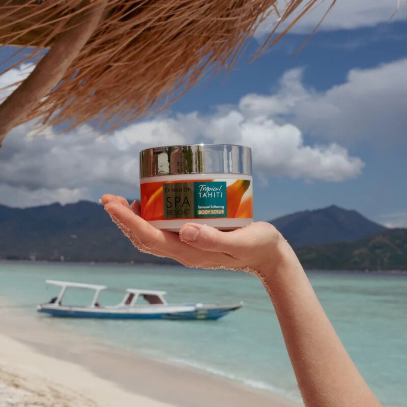 Dr Irena Eris SPA Resort Tropical Tahiti bőrpuhító testpeeling 200 g
