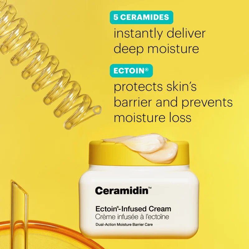 Dr. Jart+ Ceramidin™ Ectoin-Infused Cream hidratáló arckrém ceramidokkal 50 ml