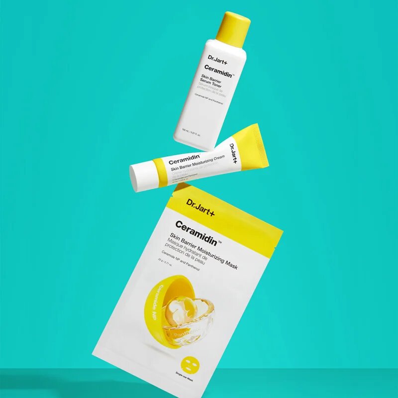 Dr. Jart+ Ceramidin™ Skin Barrier Moisturizing Face Mask hidratáló maszk ceramidokkal 22 g