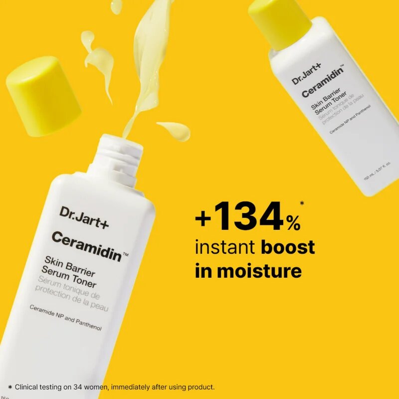 Dr. Jart+ Ceramidin™ Skin Barrier Serum Toner hidratáló arctonik ceramidokkal 150 ml