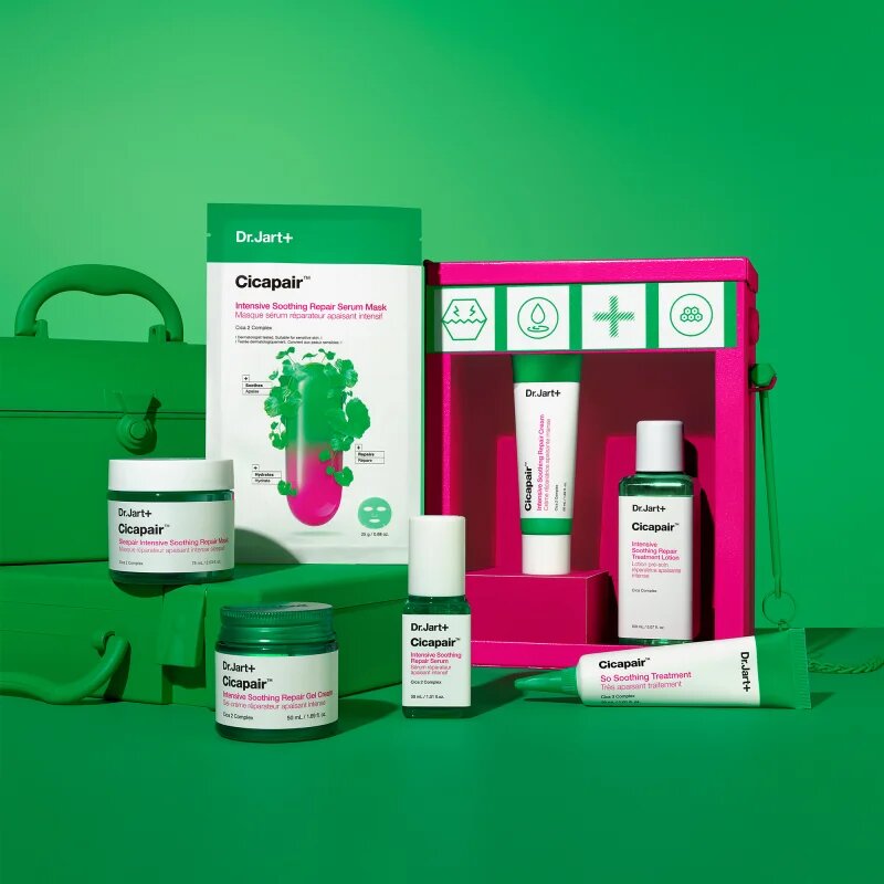 Dr. Jart+ Cicapair™ Intensive Soothing Repair Serum Mask arcmaszk hidratáló és nyugtató hatással 25 g