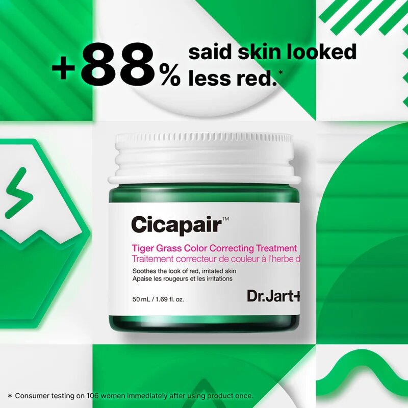 Dr. Jart+ Cicapair™ Tiger Grass Color Correcting Treatment Intenzív ápolás a bőrpír ellen 30 ml