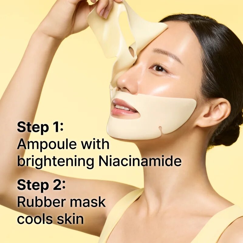 Dr. Jart+ Cryo Rubber™ Brightening Mask intenzív hidrogélmaszk az élénk bőrért 40 g