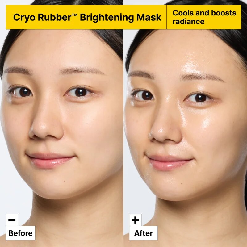 Dr. Jart+ Cryo Rubber™ Brightening Mask intenzív hidrogélmaszk az élénk bőrért 40 g