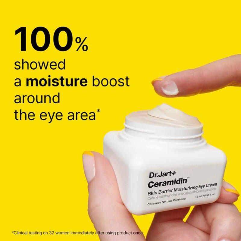Dr. Jart+ Skin Barrier Moisturizing Eye Cream hidratáló szemkörnyékápoló krém ceramidokkal 15 ml