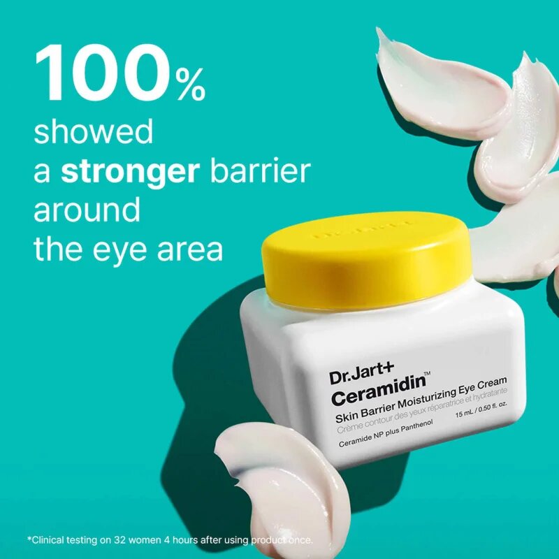 Dr. Jart+ Skin Barrier Moisturizing Eye Cream hidratáló szemkörnyékápoló krém ceramidokkal 15 ml