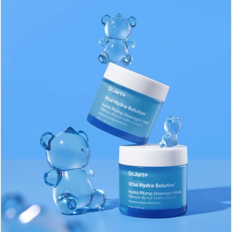 Dr. Jart+ Vital Hydra Solution™ Hydro Plump Overnight Mask éjszakai hidratáló maszk hialuronsavval 75 ml