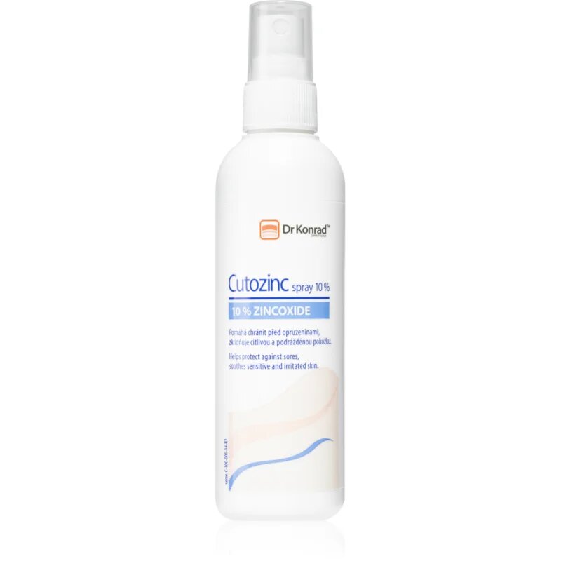 Dr Konrad Cutozinc Spray 10% nyugtató spray érzékeny irritált bőrre 100 ml