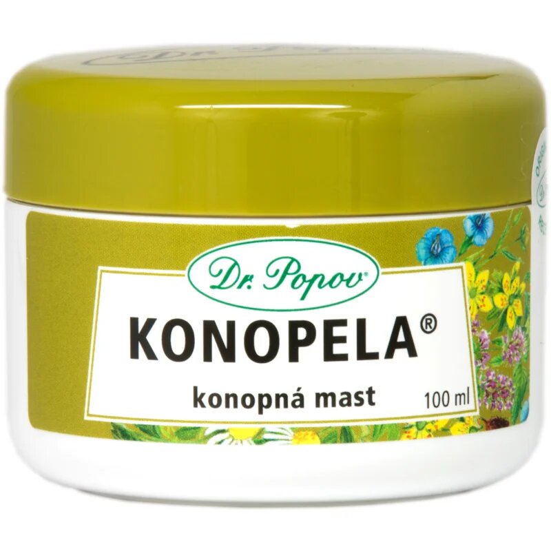 Dr. Popov Herbal ointments Konopela kender kenőcs száraz bőrre 100 ml