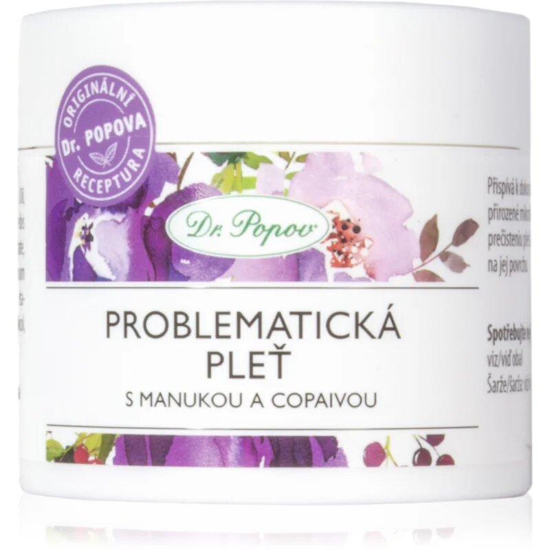 Dr. Popov Problematic skin aktív arcbalzsam zsíros és problémás bőrre 50 ml