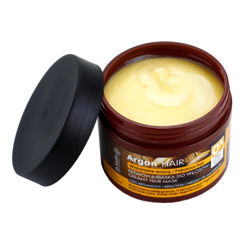 Dr. Santé Argan krémes maszk a károsult hajra 300 ml