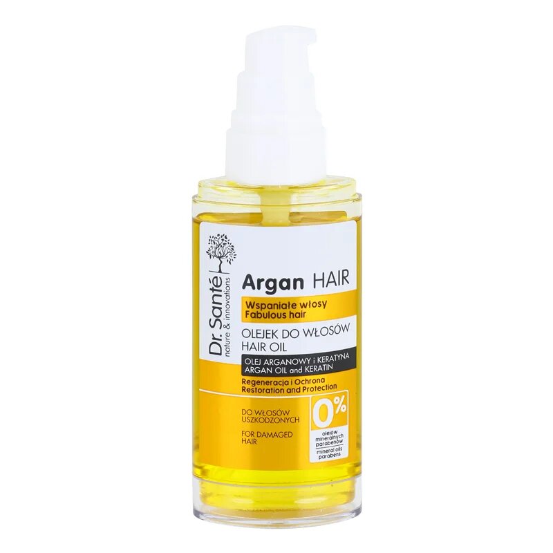 Dr. Santé Argan regeneráló szérum a károsult hajra 50 ml