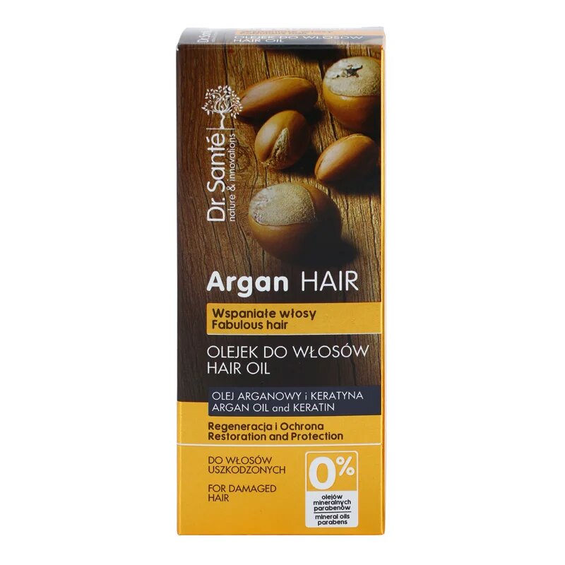 Dr. Santé Argan regeneráló szérum a károsult hajra 50 ml