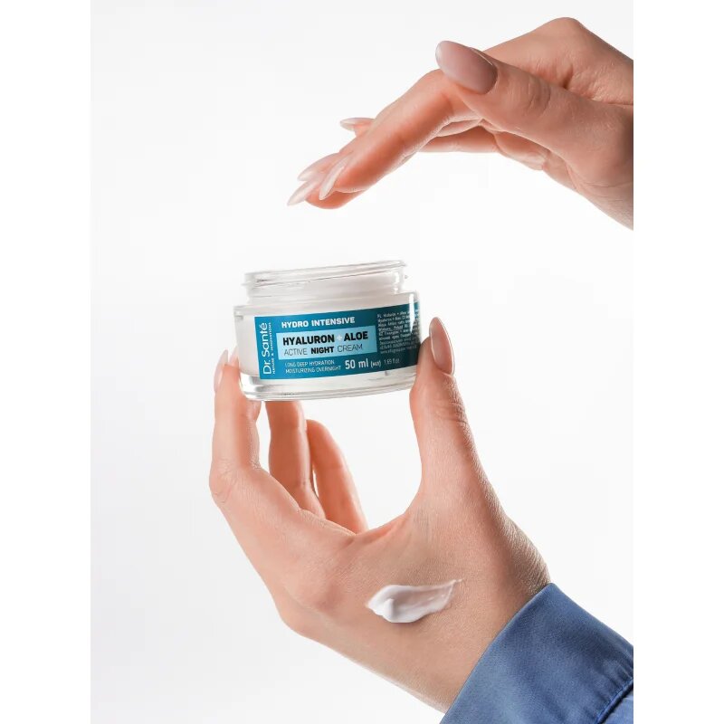 Dr. Santé Hydro Intensive Hyaluron + Aloe éjszakai krém aloe verával 50 ml
