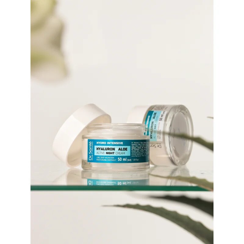 Dr. Santé Hydro Intensive Hyaluron + Aloe éjszakai krém aloe verával 50 ml