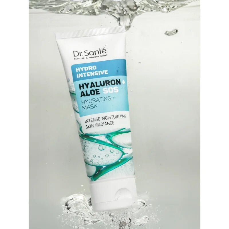 Dr. Santé Hydro Intensive Hyaluron + Aloe hidratáló maszk minden bőrtípusra 75 ml