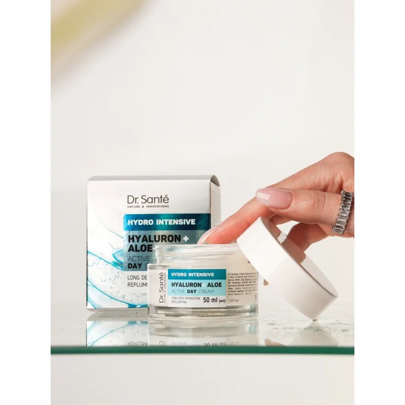 Dr. Santé Hydro Intensive Hyaluron + Aloe nappali krém aloe verával 50 ml