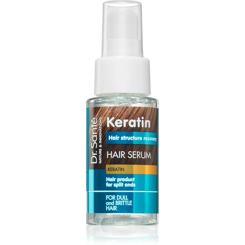 Dr. Santé Keratin regeneráló szérum a töredezett hajvégekre 50 ml