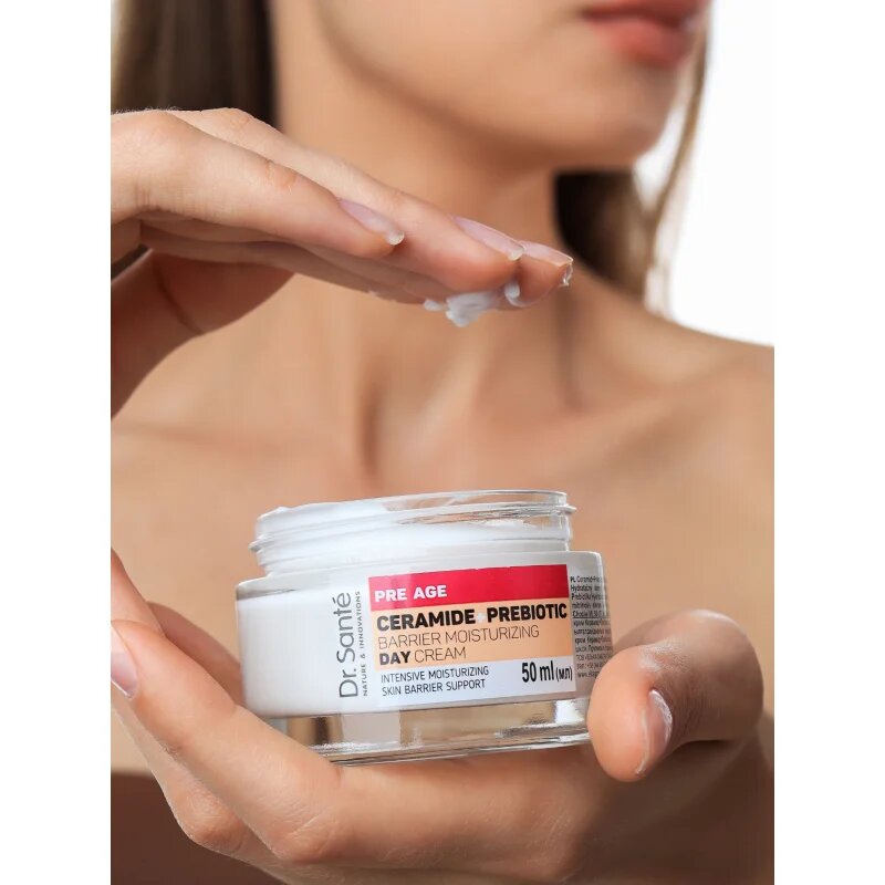 Dr. Santé Pre Age Ceramide + Prebiotic hidratáló nappali krém érett bőrre 50 ml
