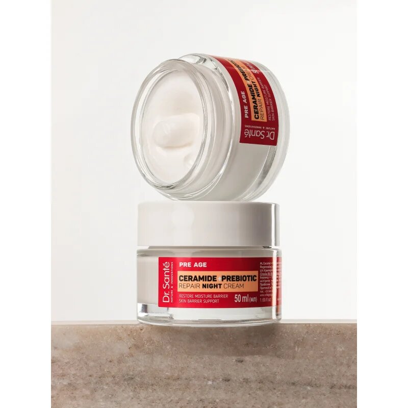 Dr. Santé Pre Age Ceramide + Prebiotic regeneráló éjszakai krém érett bőrre 50 ml