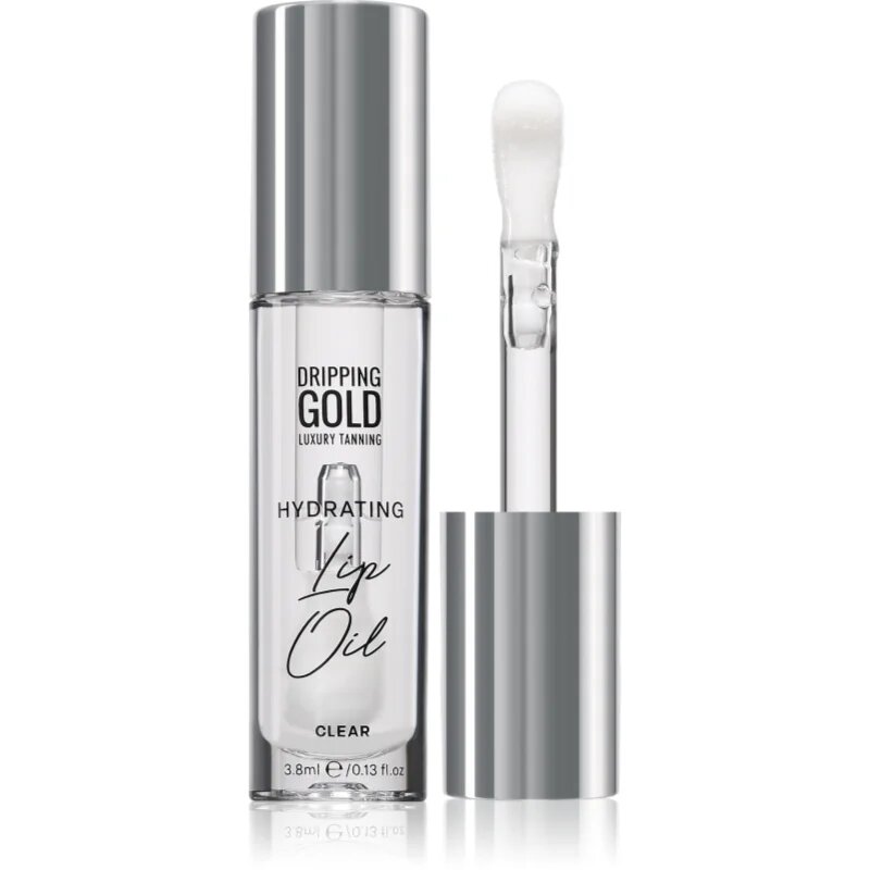 Dripping Gold Hydrating Cherry Gloss ajak olaj hidratáló hatással árnyalat Clear 3.8 ml
