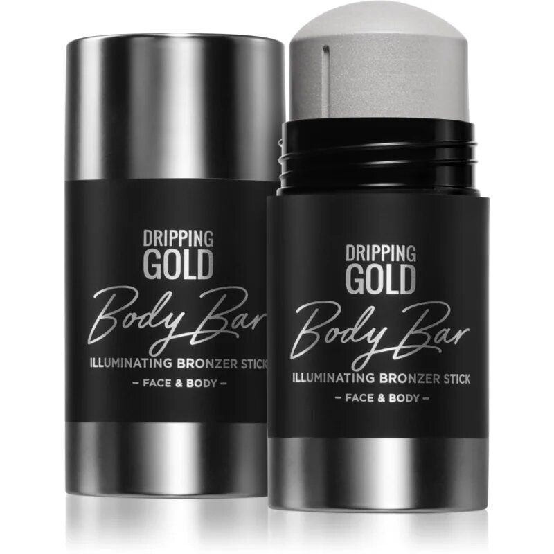 Dripping Gold Luxury Tanning Illuminating Stick fényesítő bronzosító arcra és testre árnyalat Silver 36 g