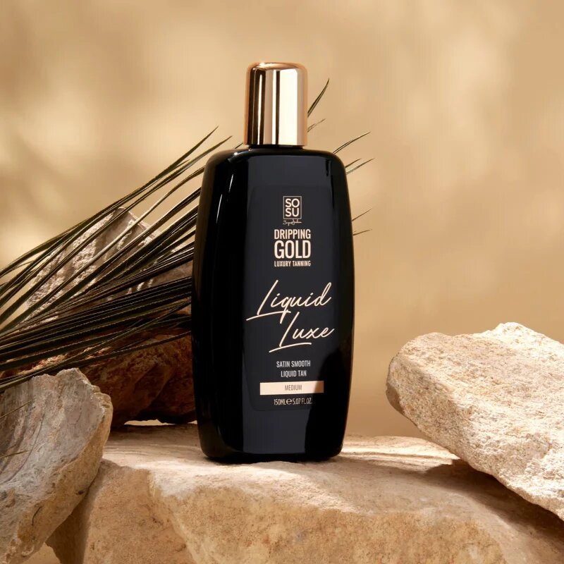 Dripping Gold Luxury Tanning Liquid Luxe önbarnító víz testre Medium 150 ml
