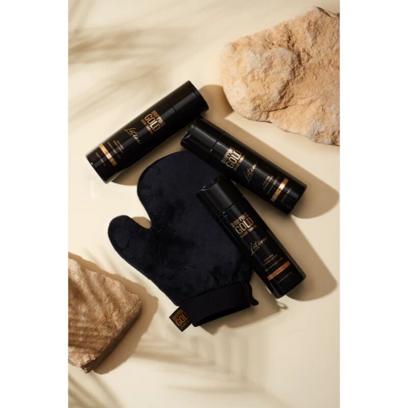 Dripping Gold Luxury Tanning Lotion hidratáló önbarnító krém az intenzív barnulásért árnyalat Dark 200 ml