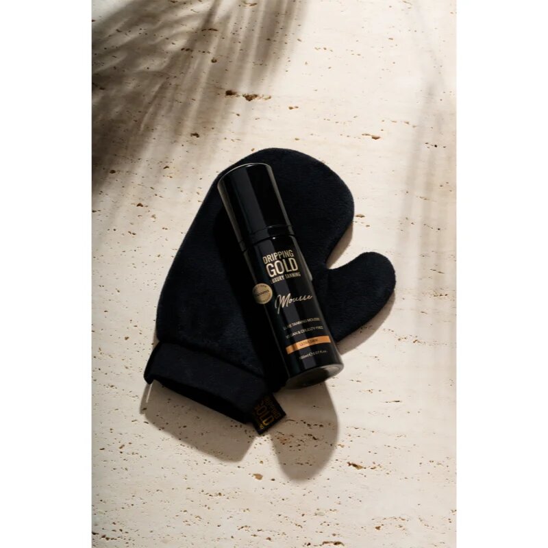 Dripping Gold Luxury Tanning Mousse önbarnító hab árnyalat Ultra Dark 150 ml