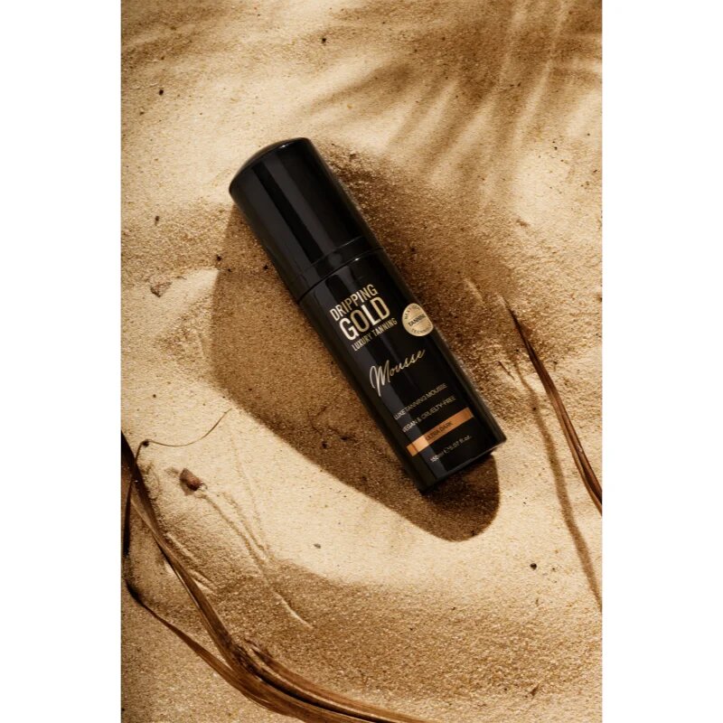 Dripping Gold Luxury Tanning Mousse önbarnító hab árnyalat Ultra Dark 150 ml