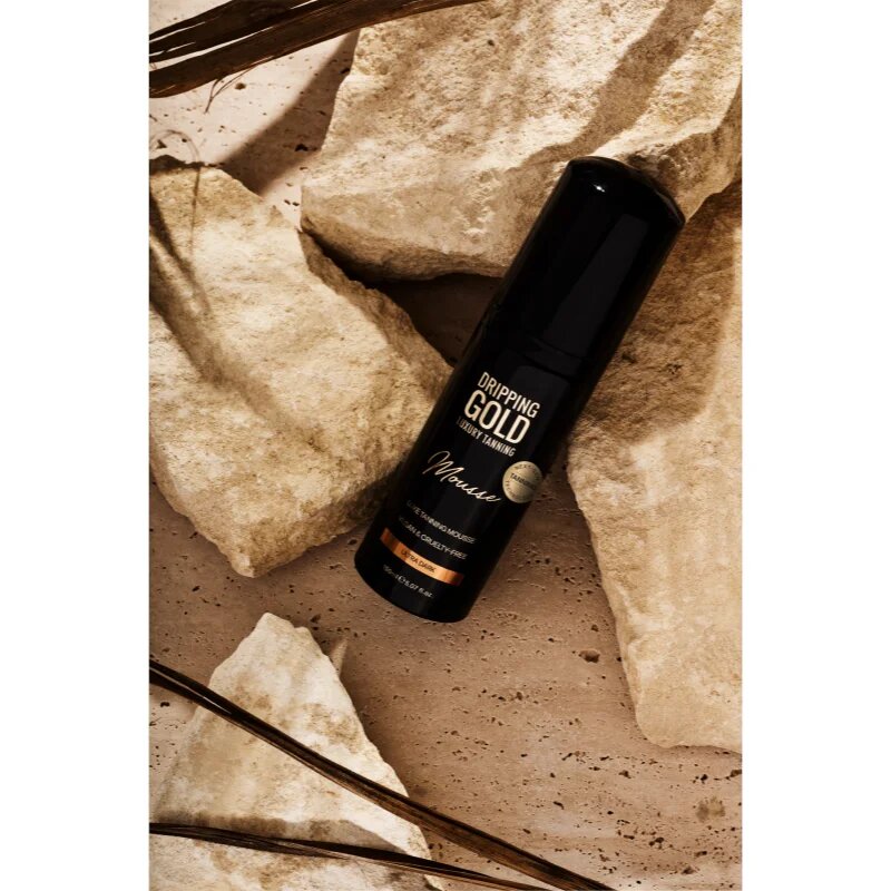 Dripping Gold Luxury Tanning Mousse önbarnító hab árnyalat Ultra Dark 150 ml