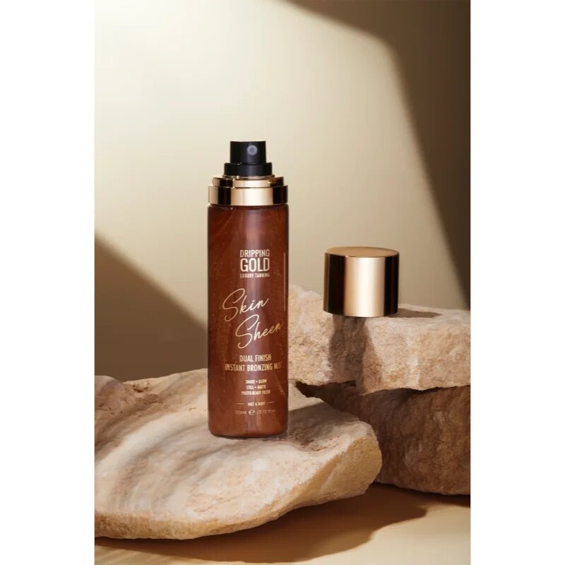 Dripping Gold Luxury Tanning Skin Sheen bronz permet testre 110 ml