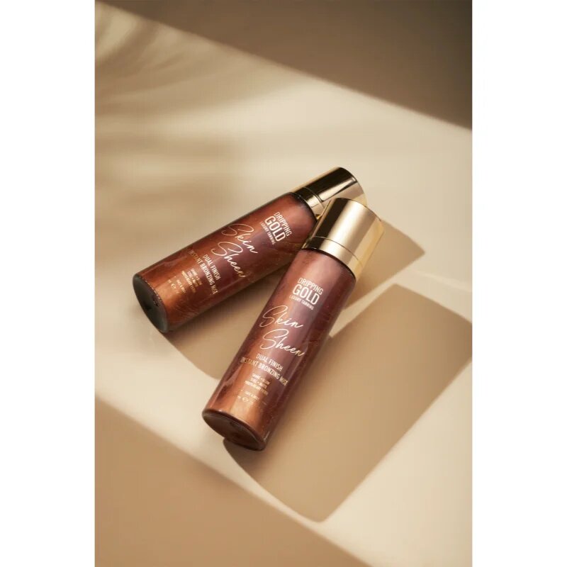 Dripping Gold Luxury Tanning Skin Sheen bronz permet testre 110 ml