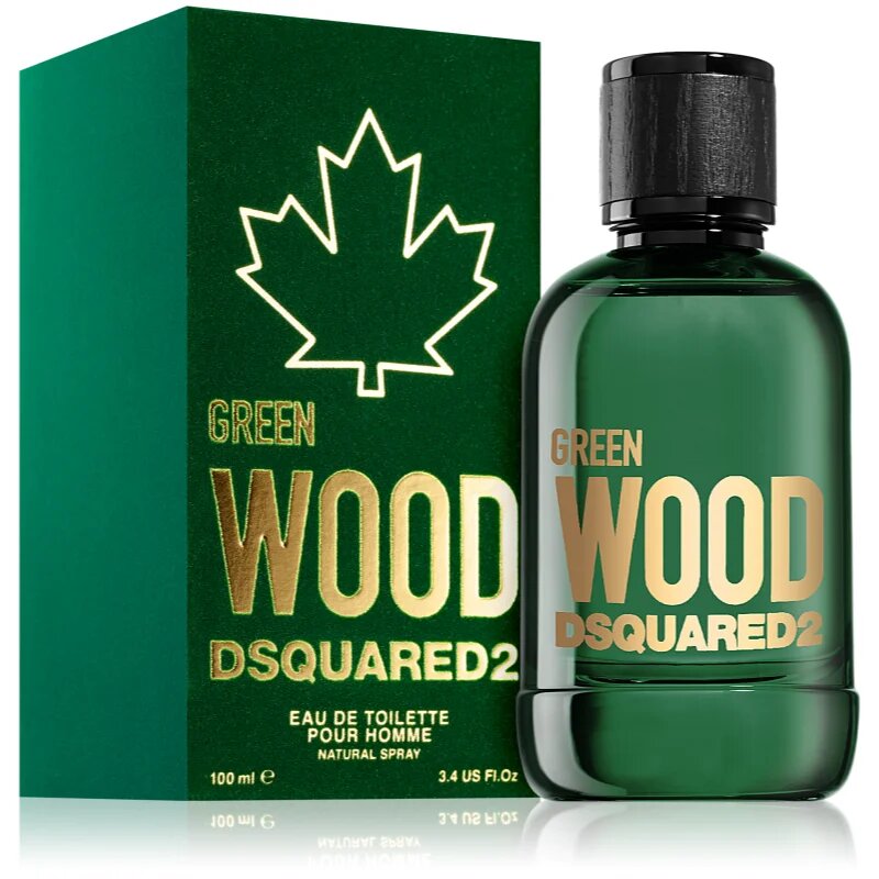 Dsquared2 Green Wood Eau de Toilette uraknak 100 ml