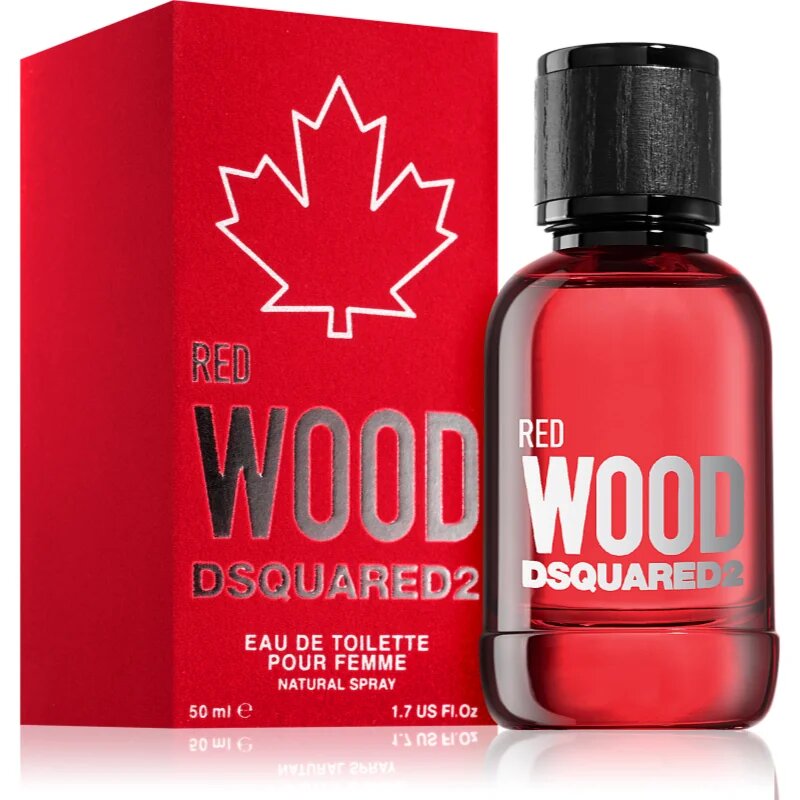 Dsquared2 Red Wood Eau de Toilette hölgyeknek 50 ml
