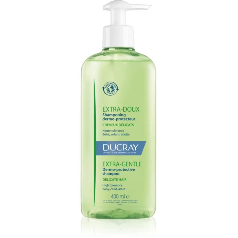 Ducray Extra-Doux ápoló sampon gyakori hajmosásra 400 ml