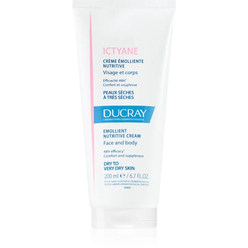 Ducray Ictyane hidratáló testkrém Száraz nagyon száraz bőrre 200 ml