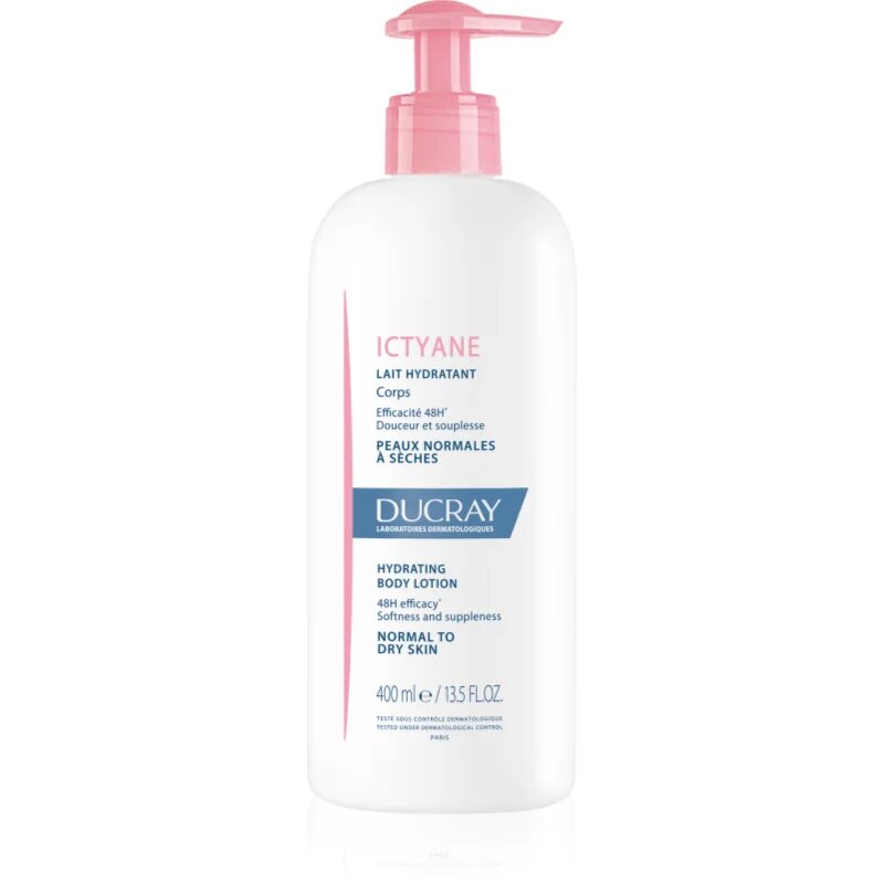 Ducray Ictyane hidratáló testkrém Száraz nagyon száraz bőrre 400 ml