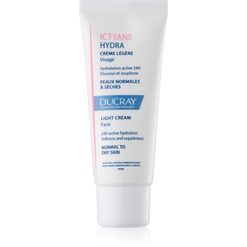 Ducray Ictyane könnyű hidratáló krém normál és száraz bőrre 40 ml