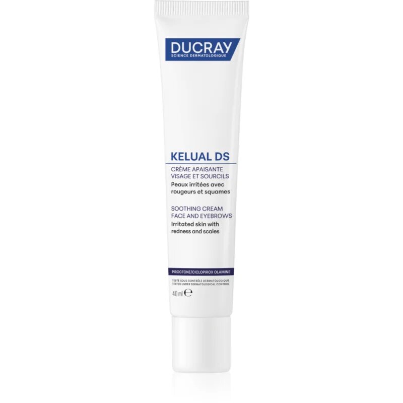 Ducray Kelual DS Soothing Cream nyugtató krém a száraz és irritált bőrre 40 ml