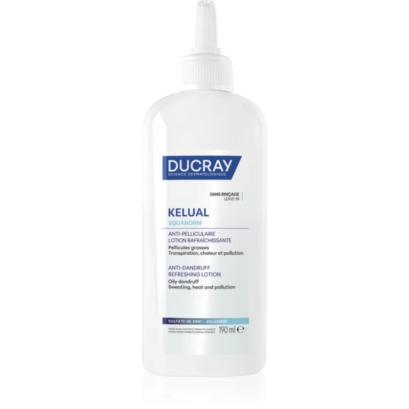 Ducray Kelual Squanorm Fresh Control Lotion oldat korpásodás ellen 190 ml
