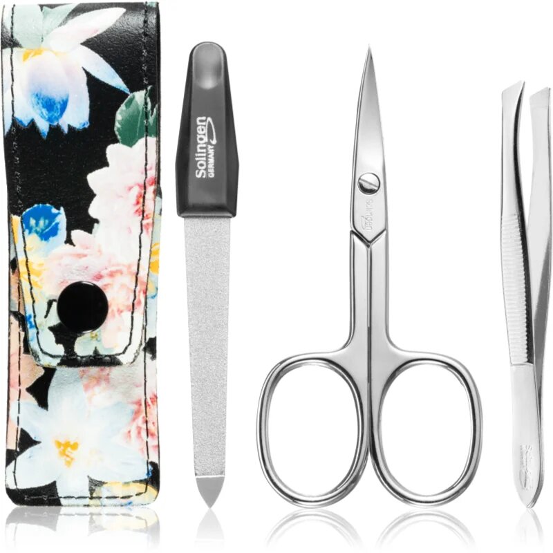 DuKaS Premium Line Solingen 878 utazási készlet Pastel Flowers
