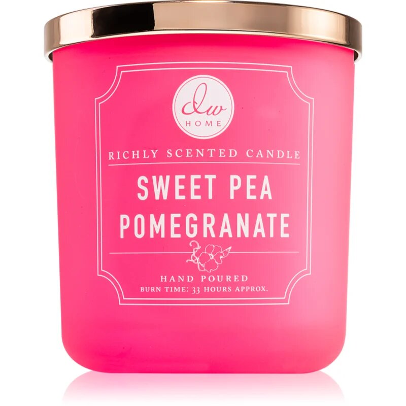 DW Home Signature Sweet Pea Pomegranate illatgyertya 264 g