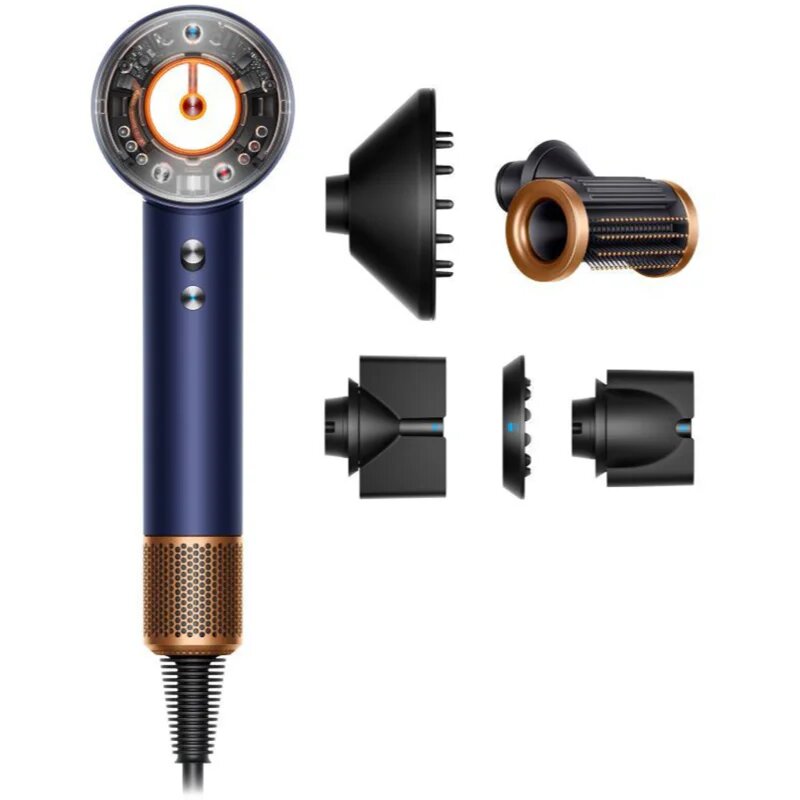 Dyson Supersonic HD16 T1/T2 Prussian Blue/Rich Copper hajszárító 1 db