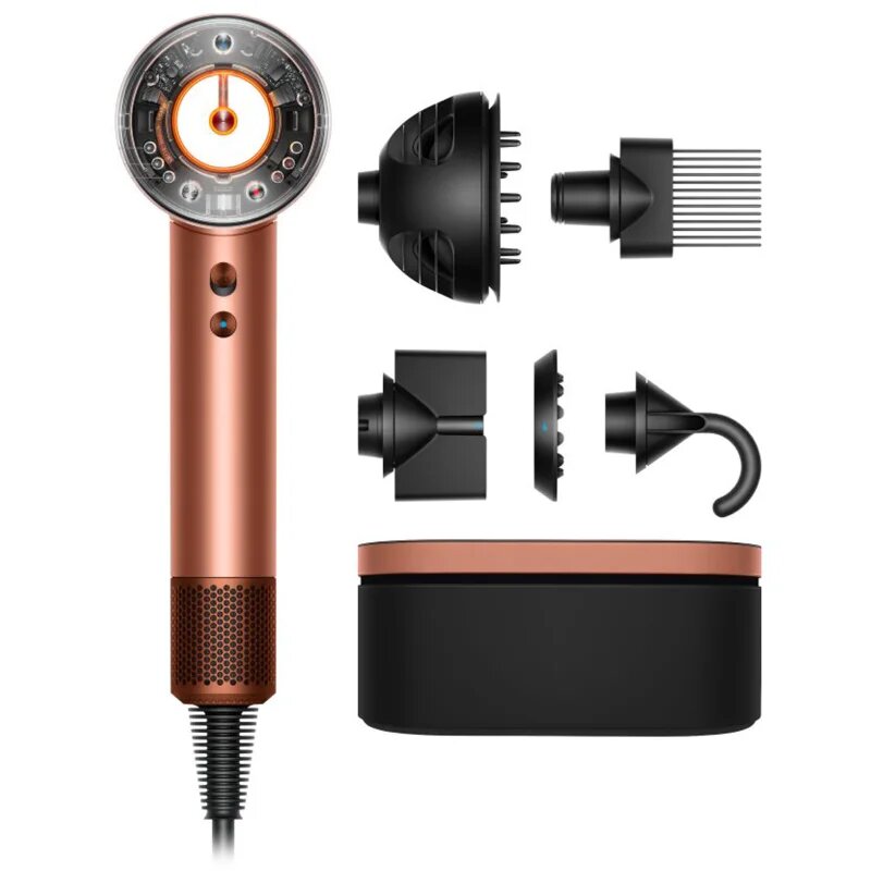 Dyson Supersonic Nural HD16 T3/T4 Amber Silk hajszárító 1 db