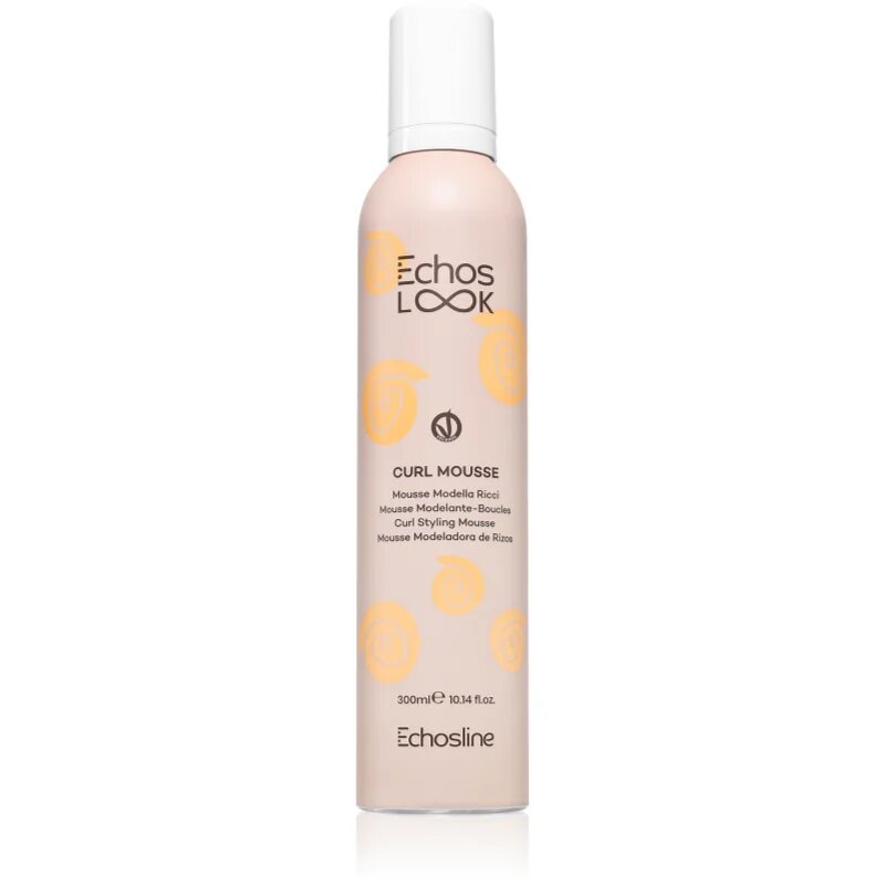 Echosline Curl Mousse hajformázó hab göndör hajra 300 ml