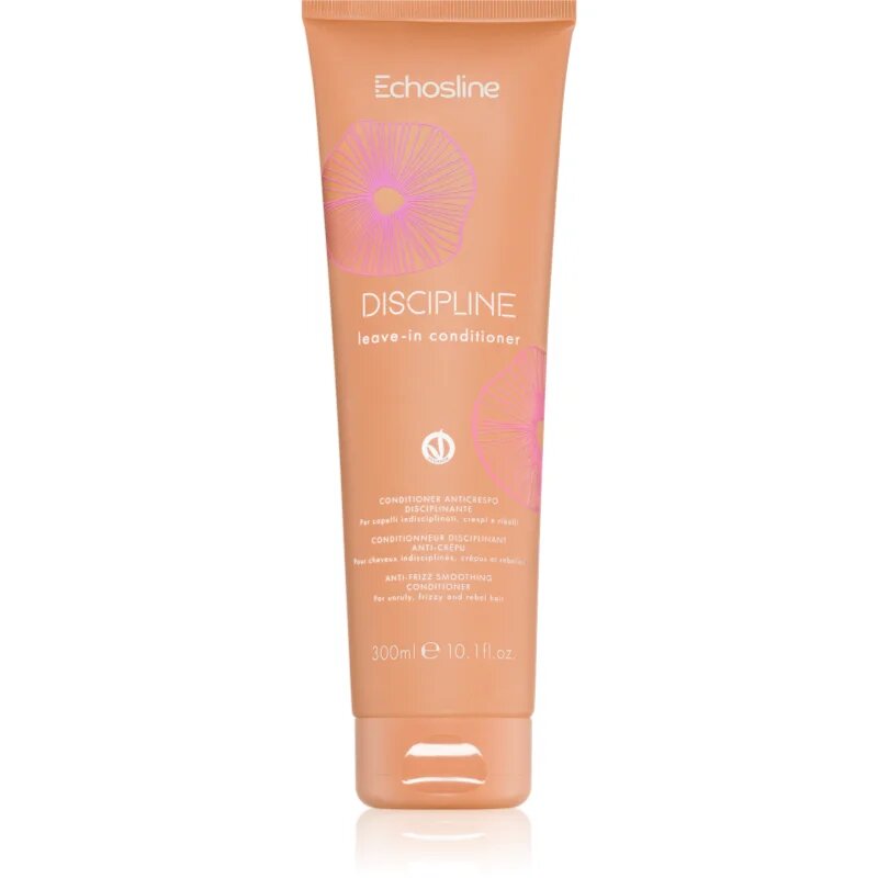 Echosline Discipline Leave in conditioner öblítés nélküli kondicionáló a rakoncátlan és töredezett hajra 300 ml