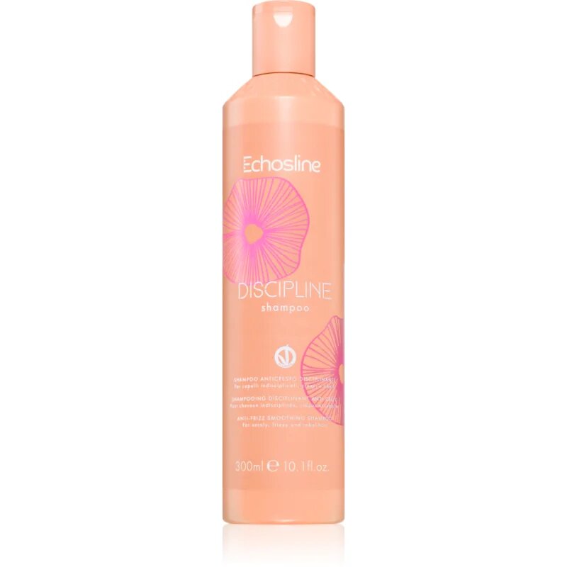 Echosline Discipline Shampoo kisimító sampon a rakoncátlan és töredezett hajra 300 ml