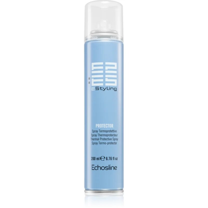 Echosline E-Styling Protector védő spray a hajformázáshoz melyhez magas hőfokot használunk 200 ml